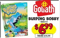 Ollie's Goliath BURPING BOBBY offer