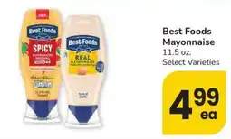 Safeway Best foods mayonnaise offer