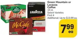 Safeway Green mountain or lavazza coffee offer