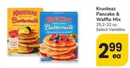 Safeway Krusteaz Pancake & Waffle Mix offer