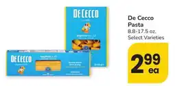 Safeway De Cecco Pasta offer