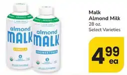 Safeway Malk almond milk offer