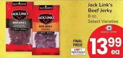 Safeway Jack link's beef jerky offer