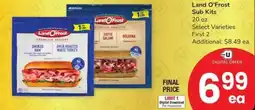 Safeway Land O'Frost Sub Kits offer