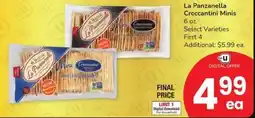 Safeway La Panzanella Croccantini Minis offer