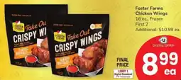 Safeway Foster farms chicken wings offer