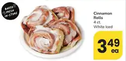 Safeway Cinnamon Rolls offer