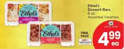 Safeway Ethel's Dessert Bars offer