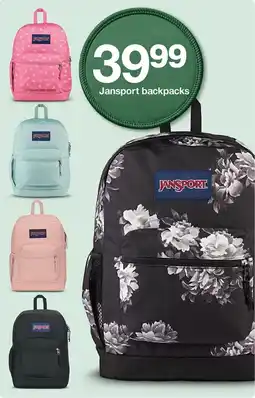 Target Jansport backpacks offer