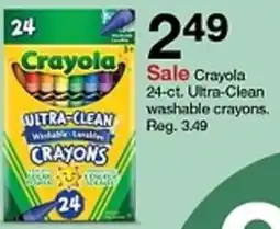 Target Crayola ultra clean washable crayons offer