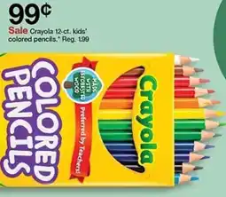 Target Crayola kids colored pencils offer