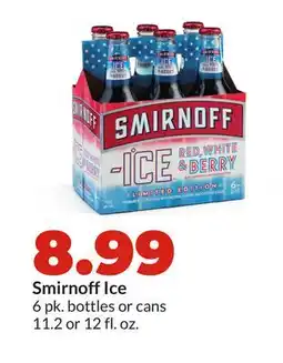 Hy-Vee Smirnoff Ice offer