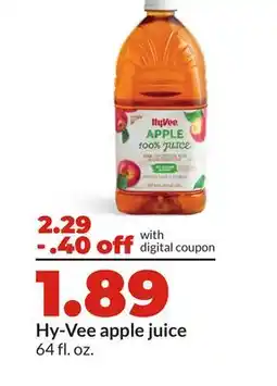 Hy-Vee Hy-Vee apple juice offer