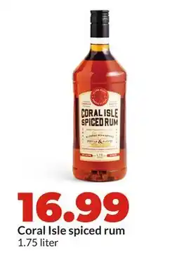 Hy-Vee Coral Isle spiced rum offer