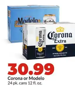 Hy-Vee Corona or Modelo offer