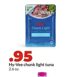 Hy-Vee Hy-Vee chunk light tuna offer
