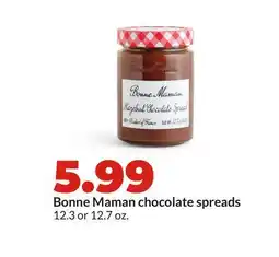 Hy-Vee Bonne Maman chocolate spreads offer