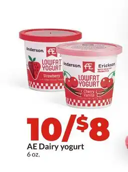 Hy-Vee AE Dairy yogurt offer