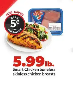 Hy-Vee Smart Chicken boneless skinless chicken breasts offer
