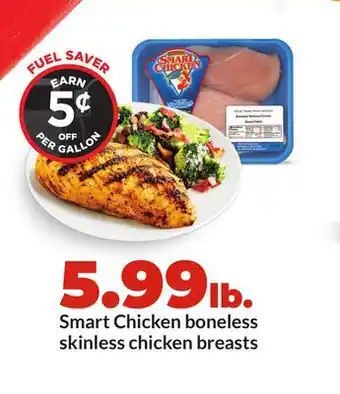 Hy-Vee Smart Chicken boneless skinless chicken breasts offer