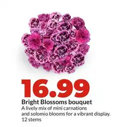 Hy-Vee Bright Blossoms bouquet offer