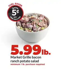 Hy-Vee Market Grille bacon ranch potato salad offer