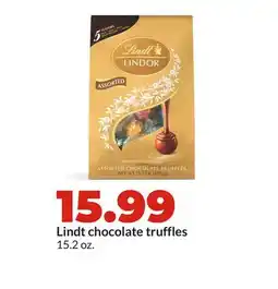 Hy-Vee Lindt chocolate truffles offer