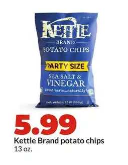 Hy-Vee Kettle Brand potato chips offer