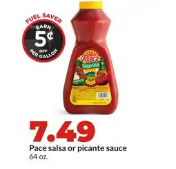 Hy-Vee Pace salsa or picante sauce offer