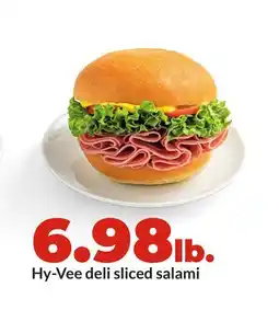 Hy-Vee Hy-Vee deli sliced salami offer