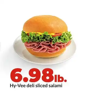 Hy-Vee Hy-Vee deli sliced salami offer