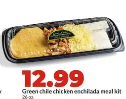 Hy-Vee Green chile chicken enchilada meal kit offer