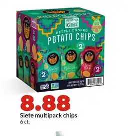 Hy-Vee Siete multipack chips offer