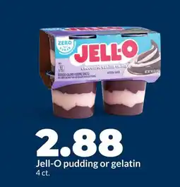 Hy-Vee Jell-O pudding or gelatin offer