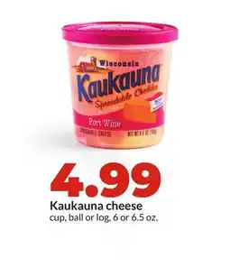 Hy-Vee Kaukauna cheese offer