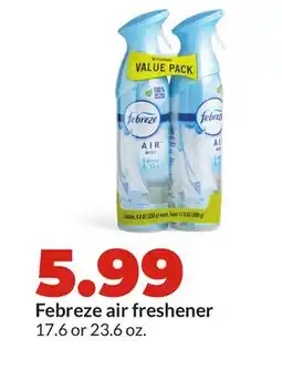 Hy-Vee Febreze air freshener offer