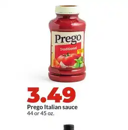Hy-Vee Prego Italian sauce offer