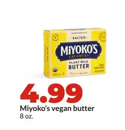Hy-Vee Miyoko's vegan butter offer