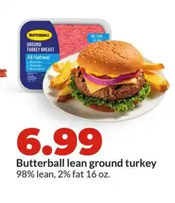 Hy-Vee Butterball lean ground turkey offer