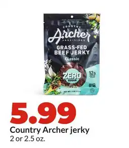 Hy-Vee Country Archer jerky offer