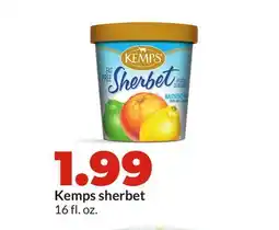 Hy-Vee Kemps sherbet offer