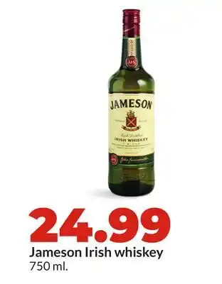 Hy-Vee Jameson Irish whiskey offer