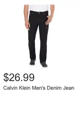 Costco Calvin Klein Men's Denim Jean offer
