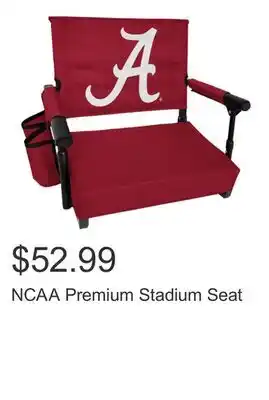 Costco NCAA Premium Stadium Seat offer