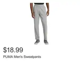 Costco PUMA Men's Sweatpants offer