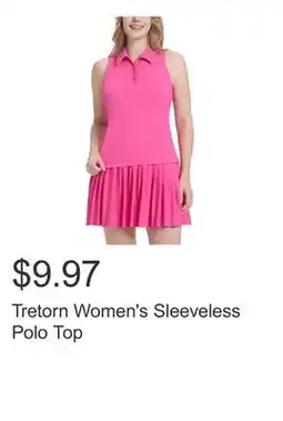 Costco Tretorn Women's Sleeveless Polo Top offer