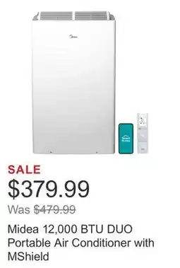 Costco Midea 12,000 BTU DUO Portable Air Conditioner with MShield offer