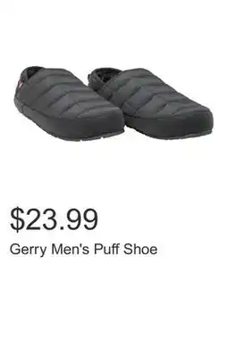 Costco Gerry Men's Puff Shoe offer