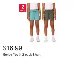 Costco Soybu Youth 2-pack Short offer