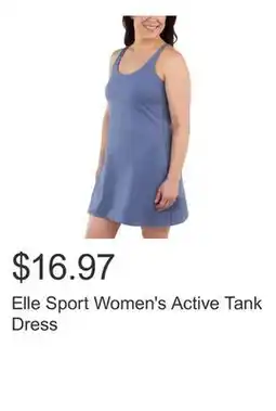 Costco Elle Sport Women's Active Tank Dress offer